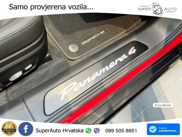 Porsche Panamera 4 2.9 V6 (470 KS) E-Hybrid PDK ACC+HEAD+4xGR SJED+360+PANO