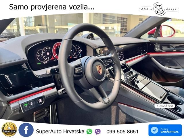 Porsche Panamera 4 2.9 V6 (470 KS) E-Hybrid PDK ACC+HEAD+4xGR SJED+360+PANO