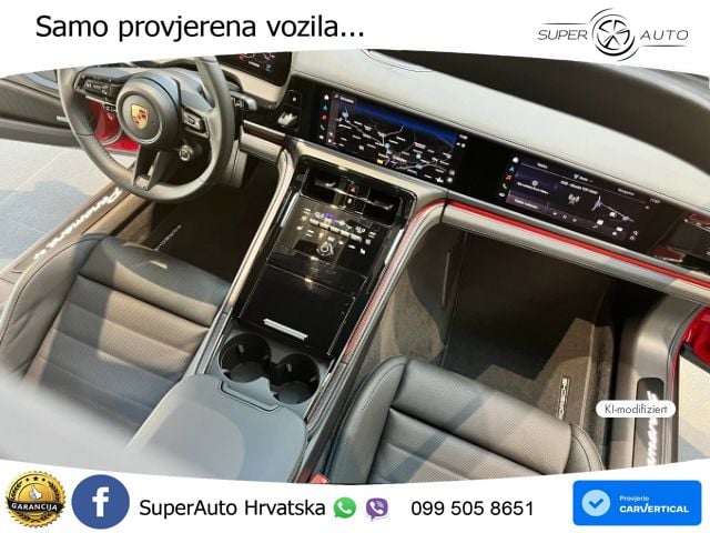Porsche Panamera 4 2.9 V6 (470 KS) E-Hybrid PDK ACC+HEAD+4xGR SJED+360+PANO