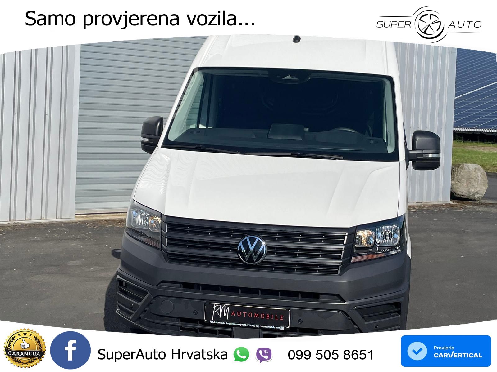 Volkswagen Crafter Kasten 35 L4H3 NAV AHK oh.Schäden 5J.Gar 177 KS