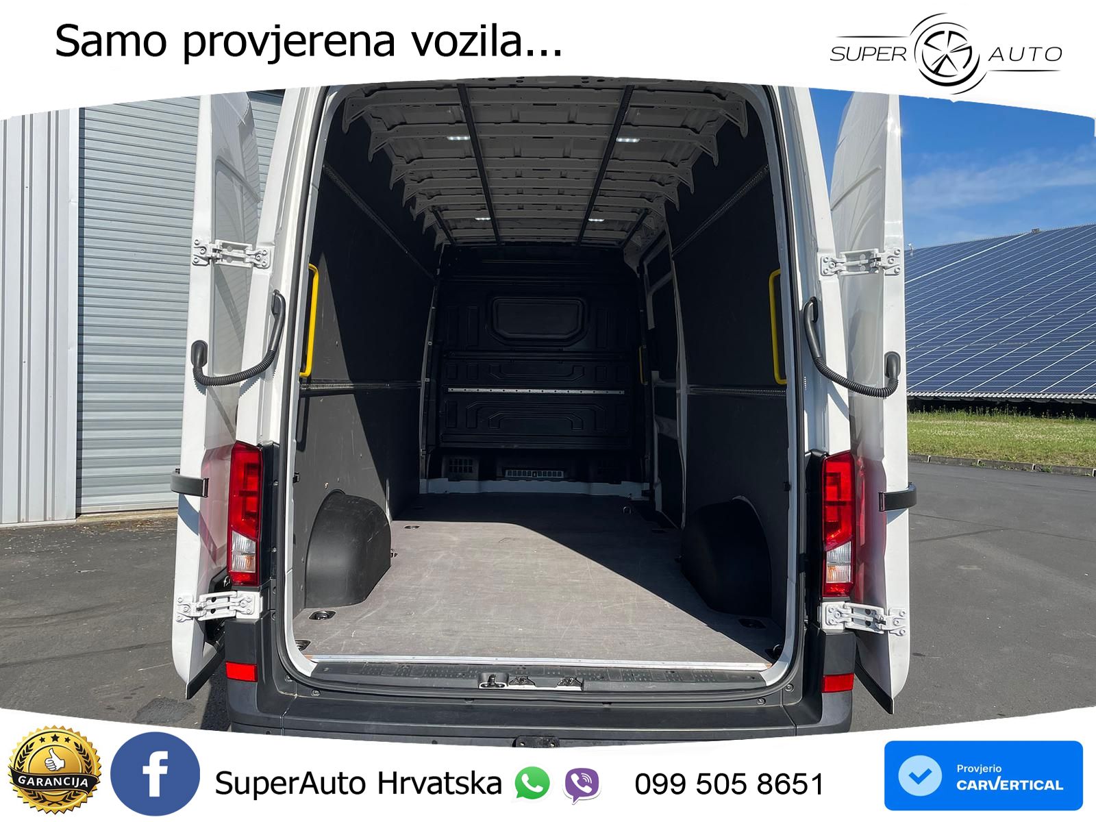Volkswagen Crafter Kasten 35 L4H3 NAV AHK oh.Schäden 5J.Gar 177 KS