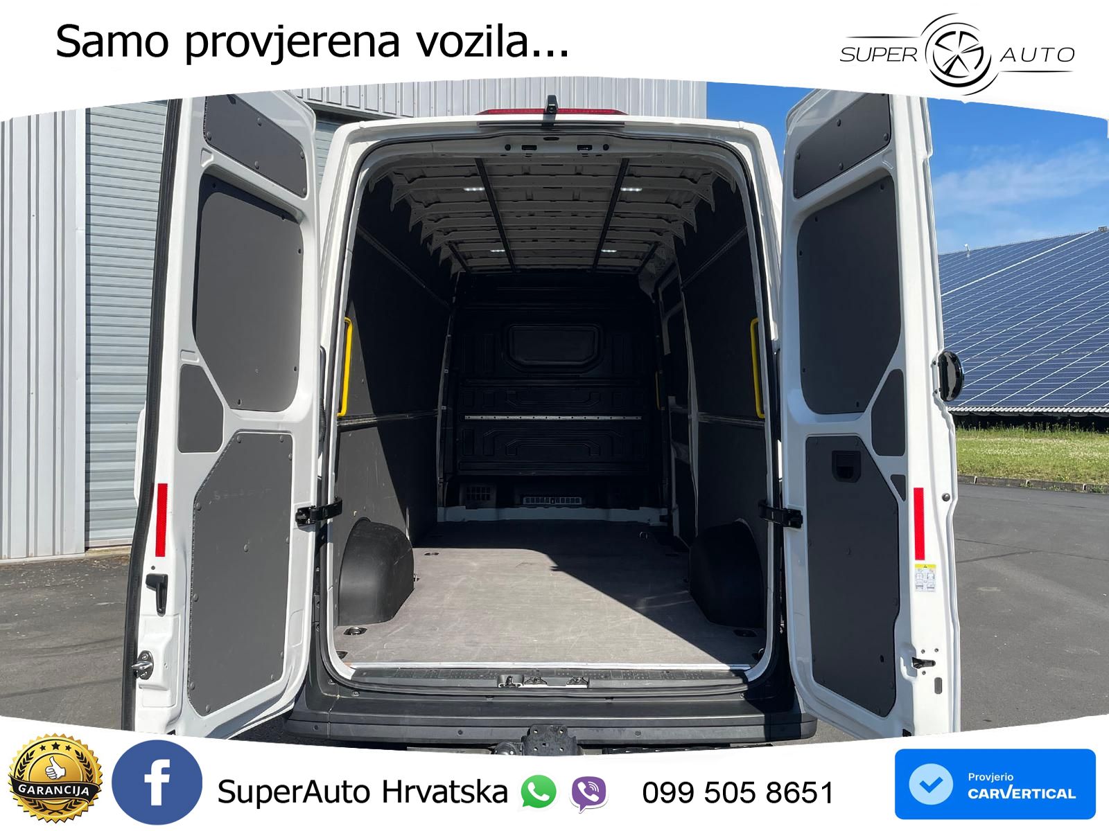 Volkswagen Crafter Kasten 35 L4H3 NAV AHK oh.Schäden 5J.Gar 177 KS