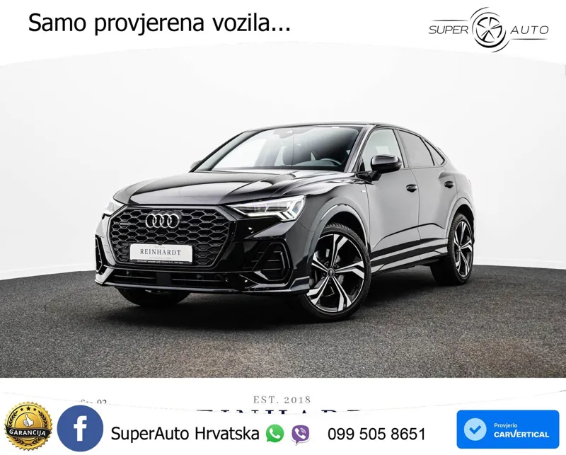 Audi Q3 II Sportback 45 TFSI (245 KS) quattro S tronic 2x S line LED+ACC