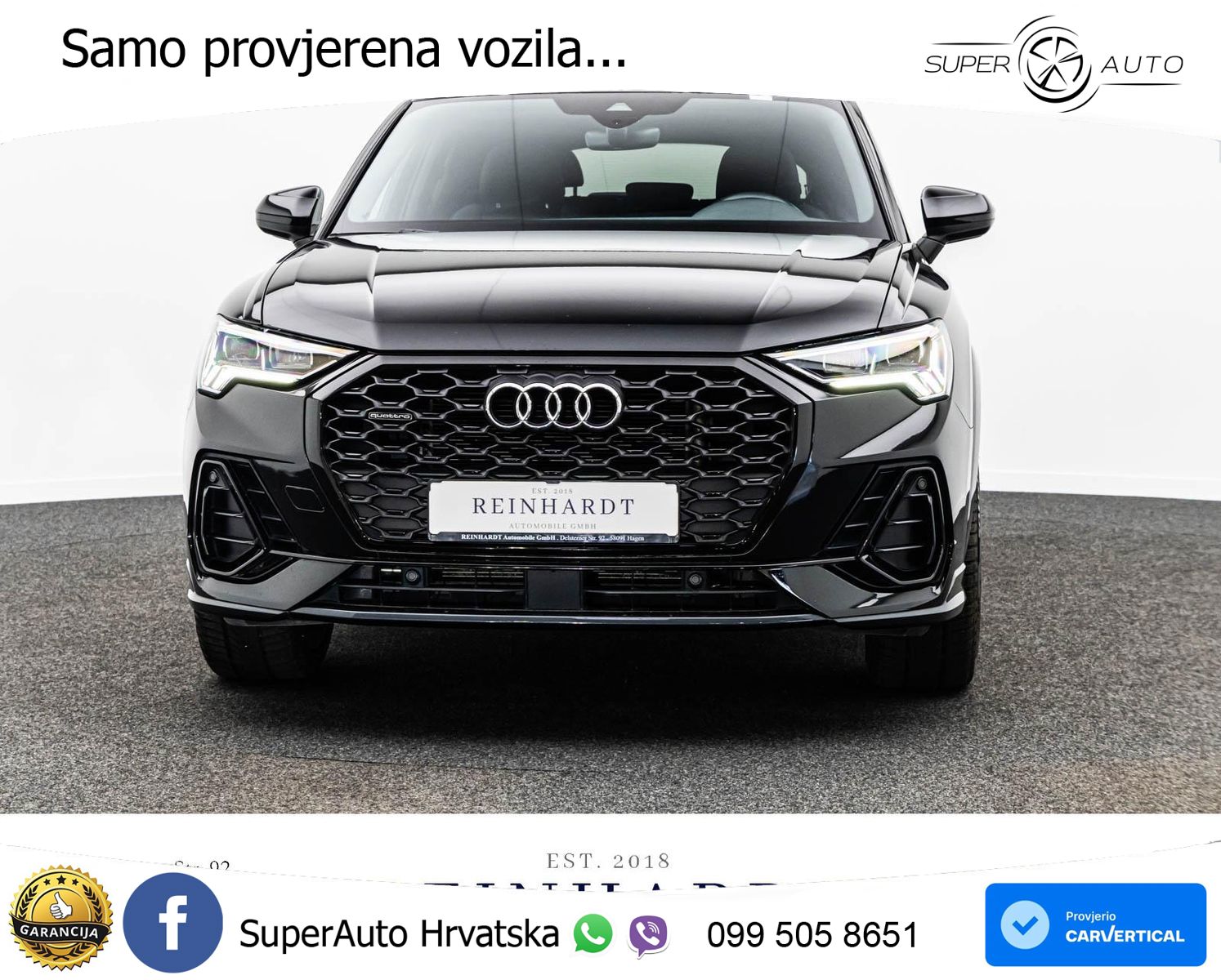 Audi Q3 II Sportback 45 TFSI (245 KS) quattro S tronic 2x S line LED+ACC