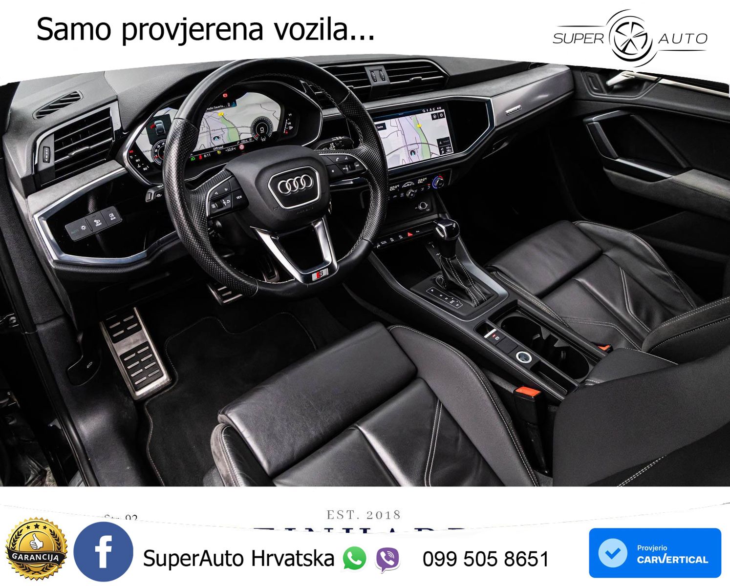Audi Q3 II Sportback 45 TFSI (245 KS) quattro S tronic 2x S line LED+ACC