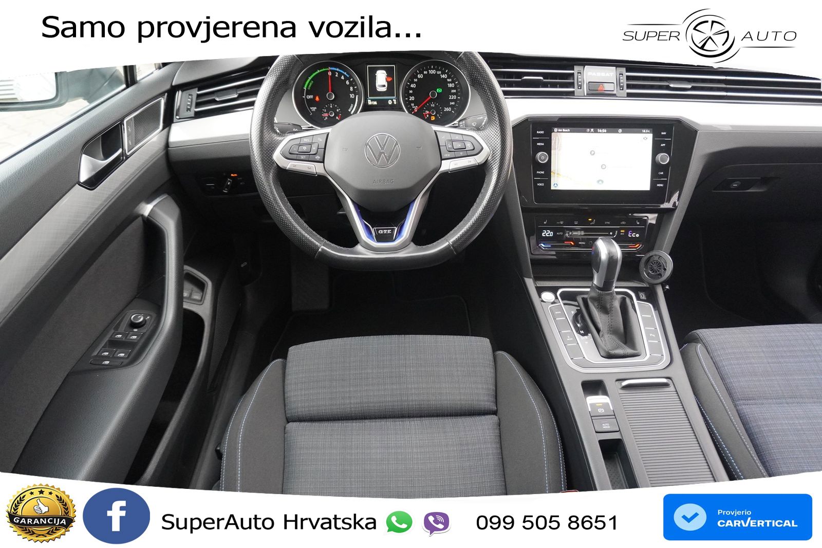 Volkswagen Passat Variant GTE 1.4 TSI (218 KS) DSG LED+GR SJED+ACC