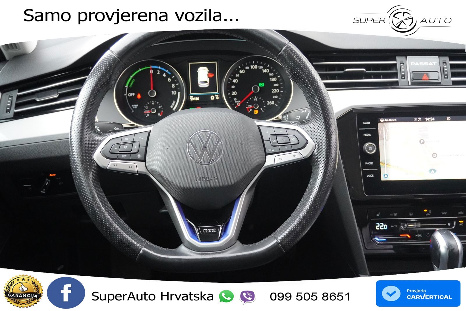 Volkswagen Passat Variant GTE 1.4 TSI (218 KS) DSG LED+GR SJED+ACC