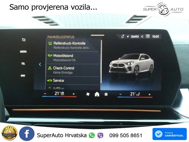 BMW X2 xDrive20d Steptronic M Sport ACC+HEAD+GR SJED+360+PANO