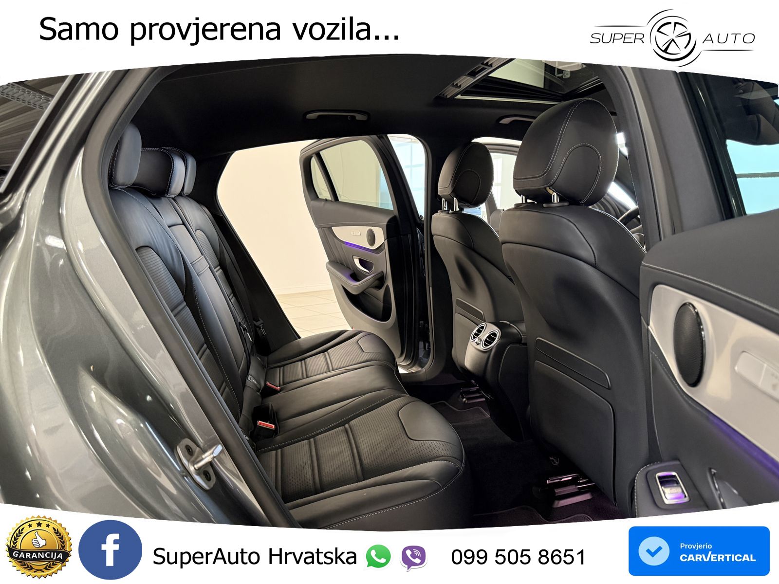 Mercedes AMG GLC 63 V8 (476 KS) 4MATIC+ MCT LED+GR SJED+ACC