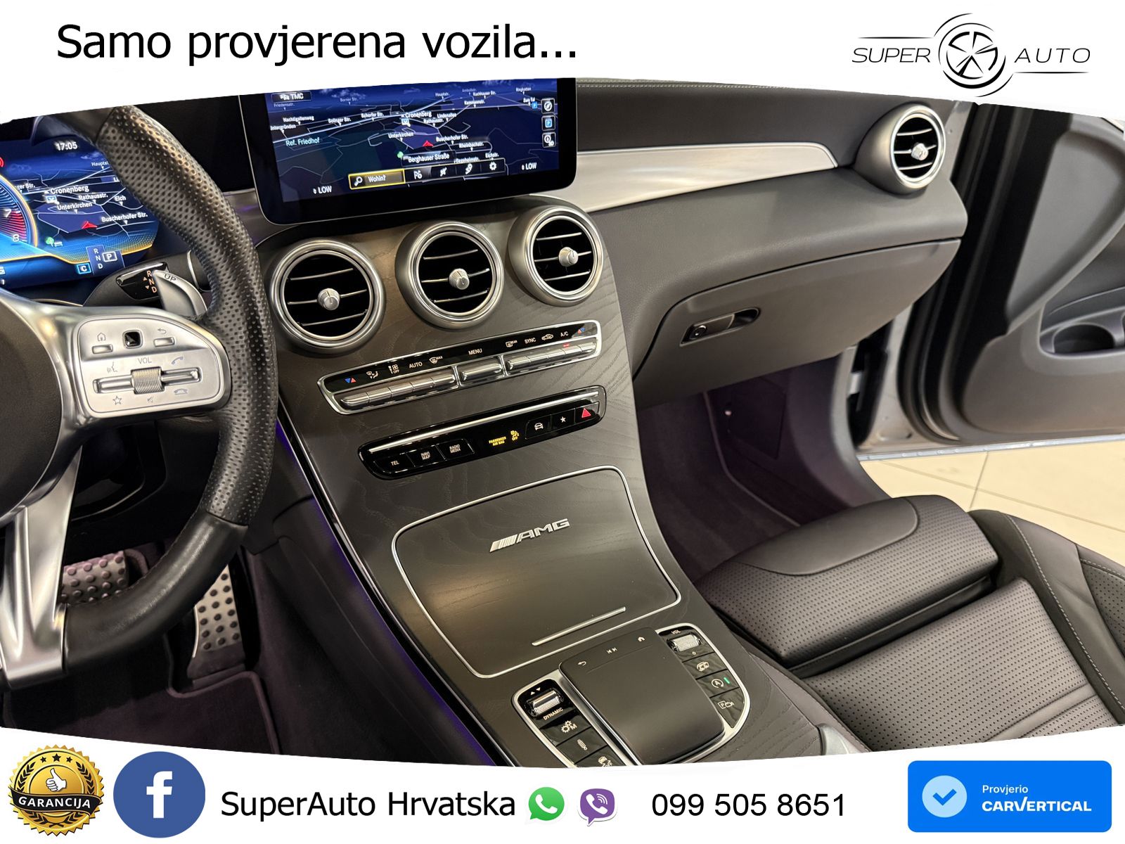 Mercedes AMG GLC 63 V8 (476 KS) 4MATIC+ MCT LED+GR SJED+ACC