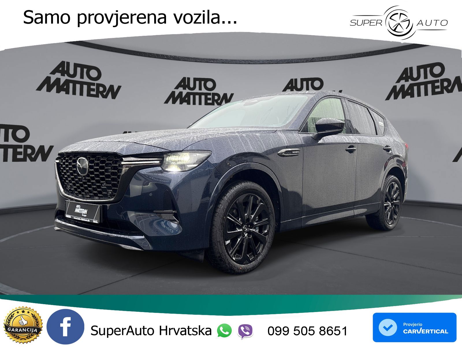 Mazda CX-60 2.5 e-Skyactiv (328 KS) AWD Automatic LED+GR SJED+ACC
