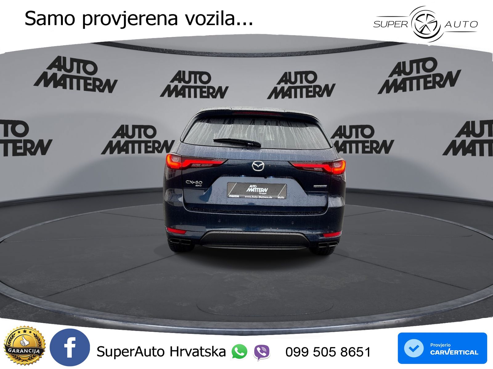 Mazda CX-60 2.5 e-Skyactiv (328 KS) AWD Automatic LED+GR SJED+ACC