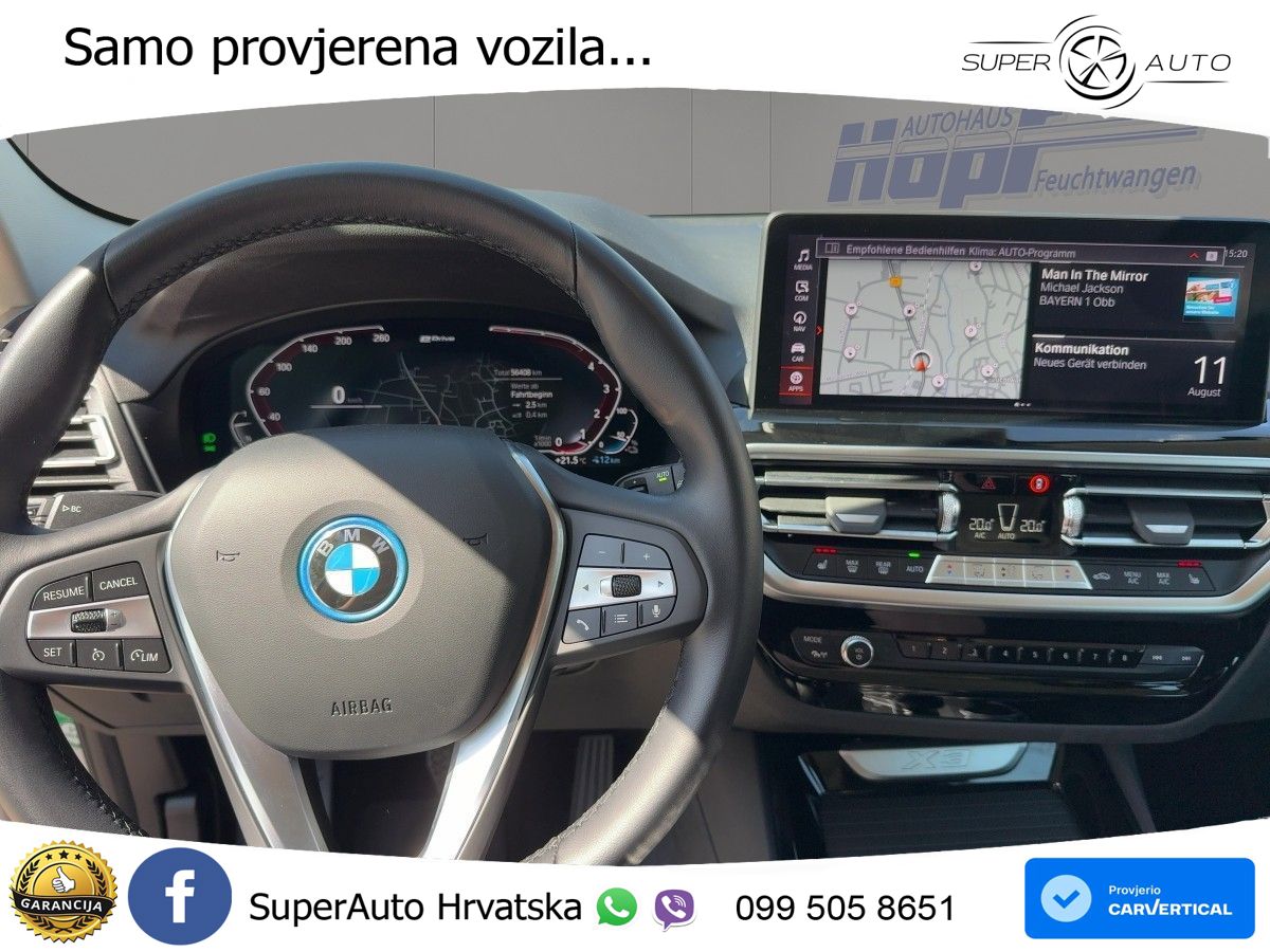 BMW X3 30e xDrive Steptronic
