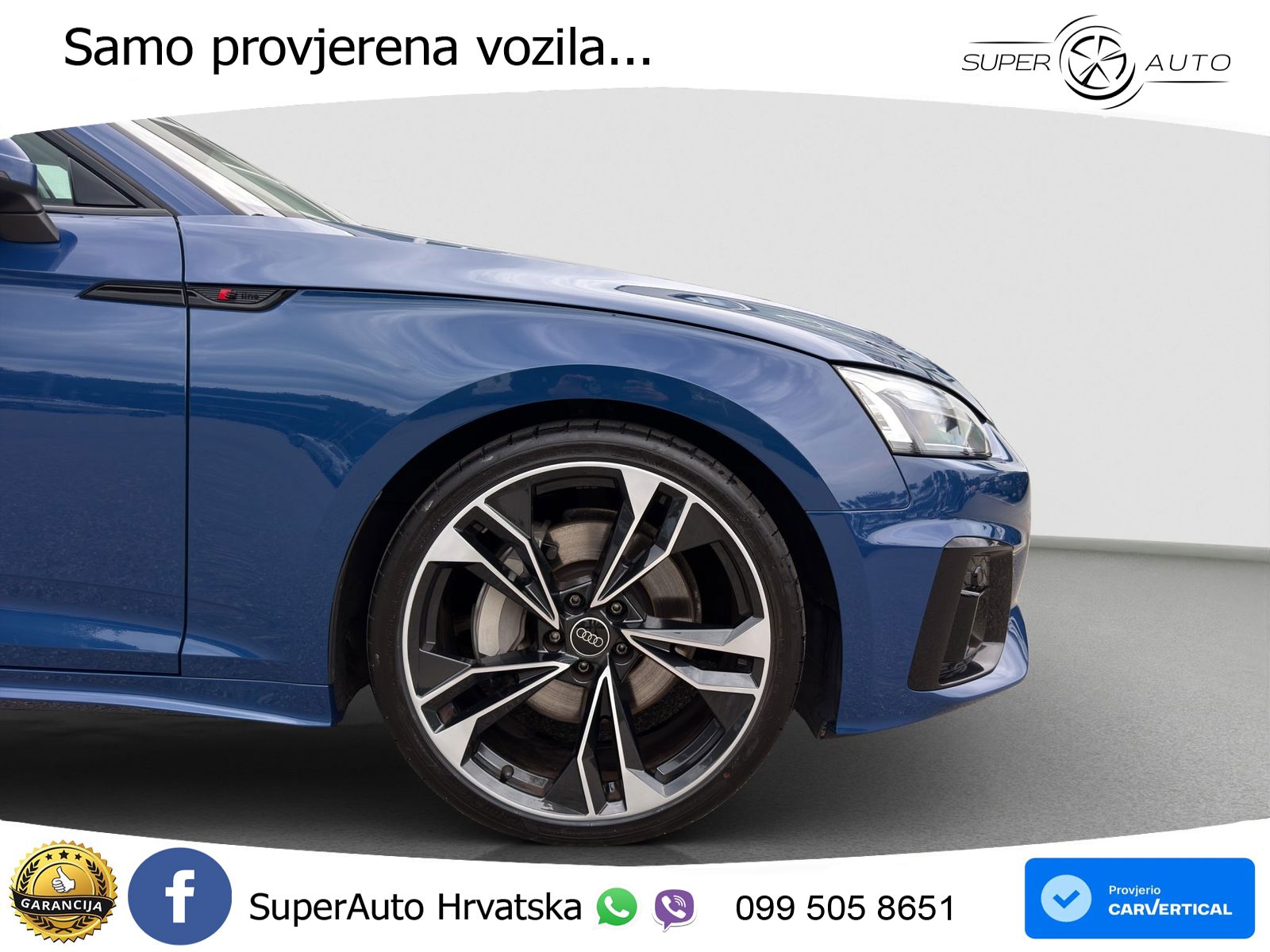 Audi A5 Sportback 45 TFSI (265 KS) quattro S tronic