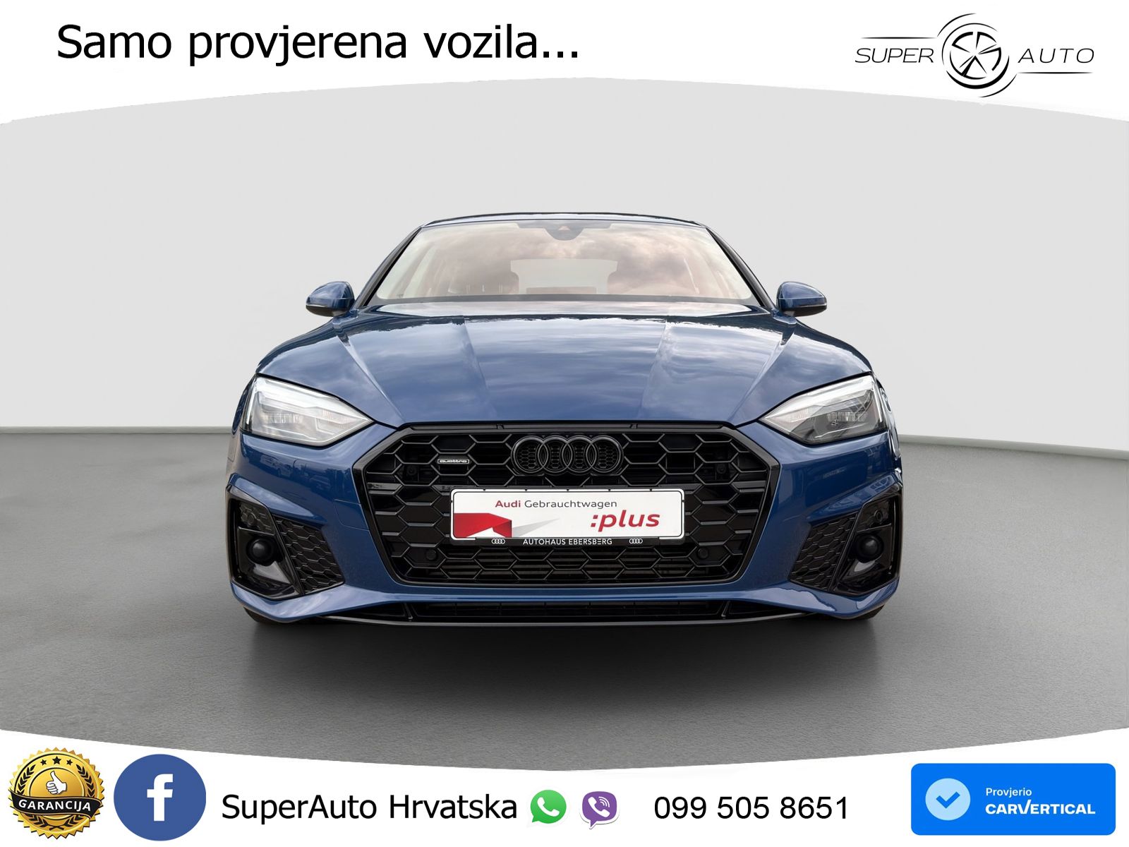 Audi A5 Sportback 45 TFSI (265 KS) quattro S tronic