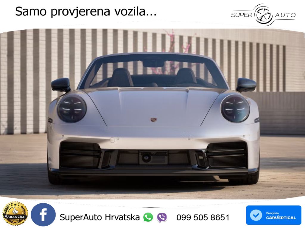 Porsche 911 Carrera GTS Cabriolet 3.0 (480 KS) PDK MATRIX+GR SJED+KAM