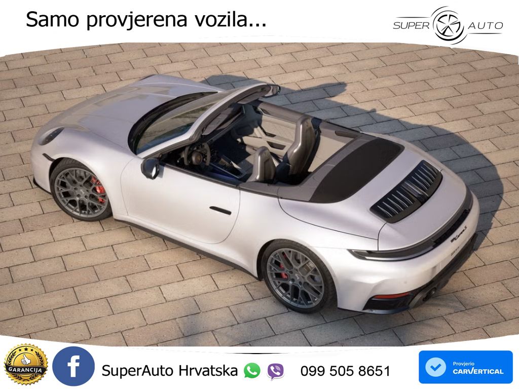 Porsche 911 Carrera GTS Cabriolet 3.0 (480 KS) PDK MATRIX+GR SJED+KAM