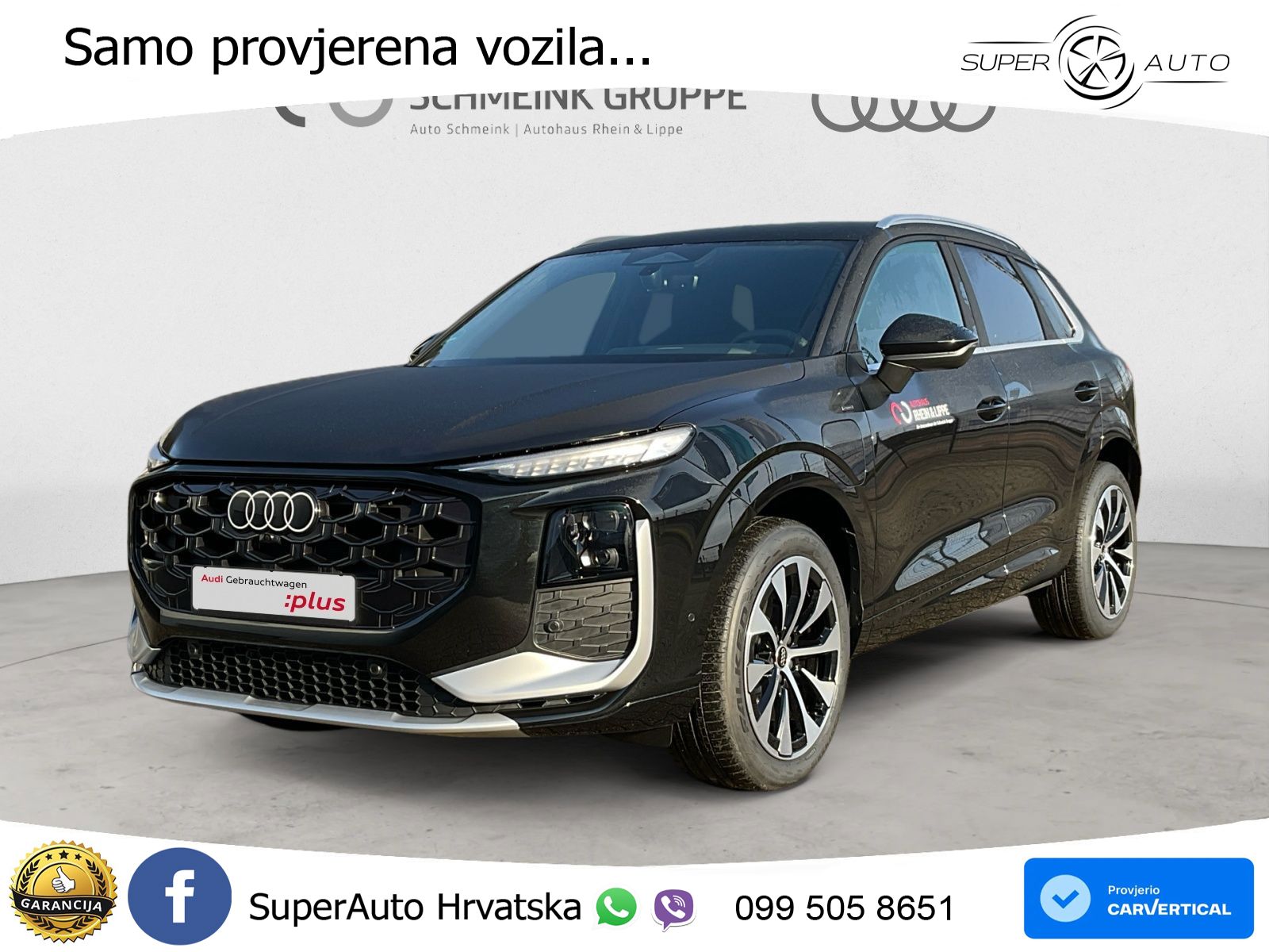 Audi Q3 1.5 TFSIe (272 KS) S tronic 2x S line MATRIX+GR SJED+KAM
