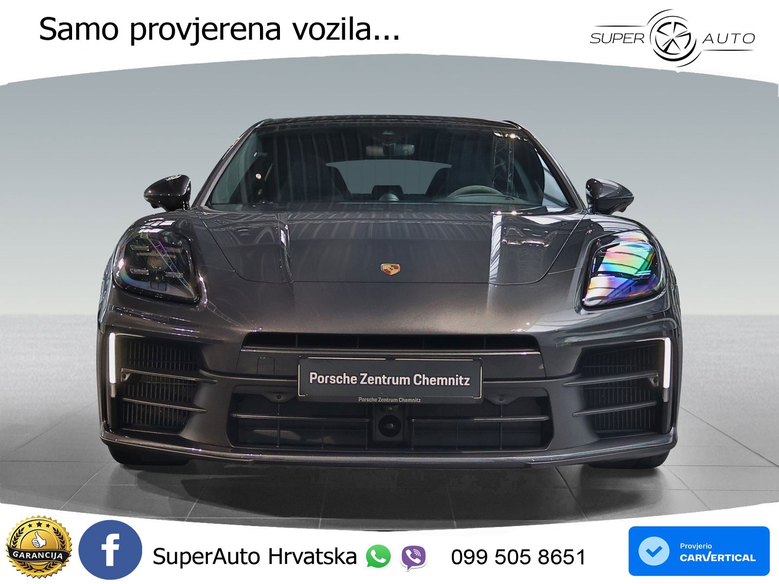 Porsche Panamera 4 2.9 V6 (470 KS) E-Hybrid PDK LED+GR SJED+ACC