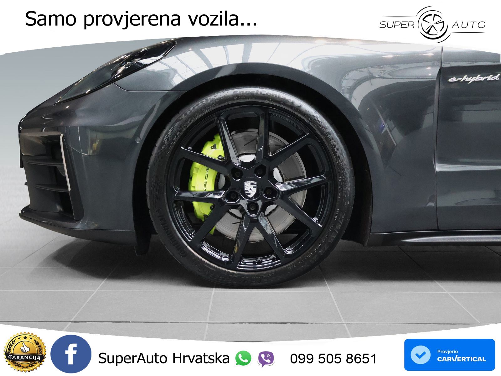 Porsche Panamera 4 2.9 V6 (470 KS) E-Hybrid PDK LED+GR SJED+ACC