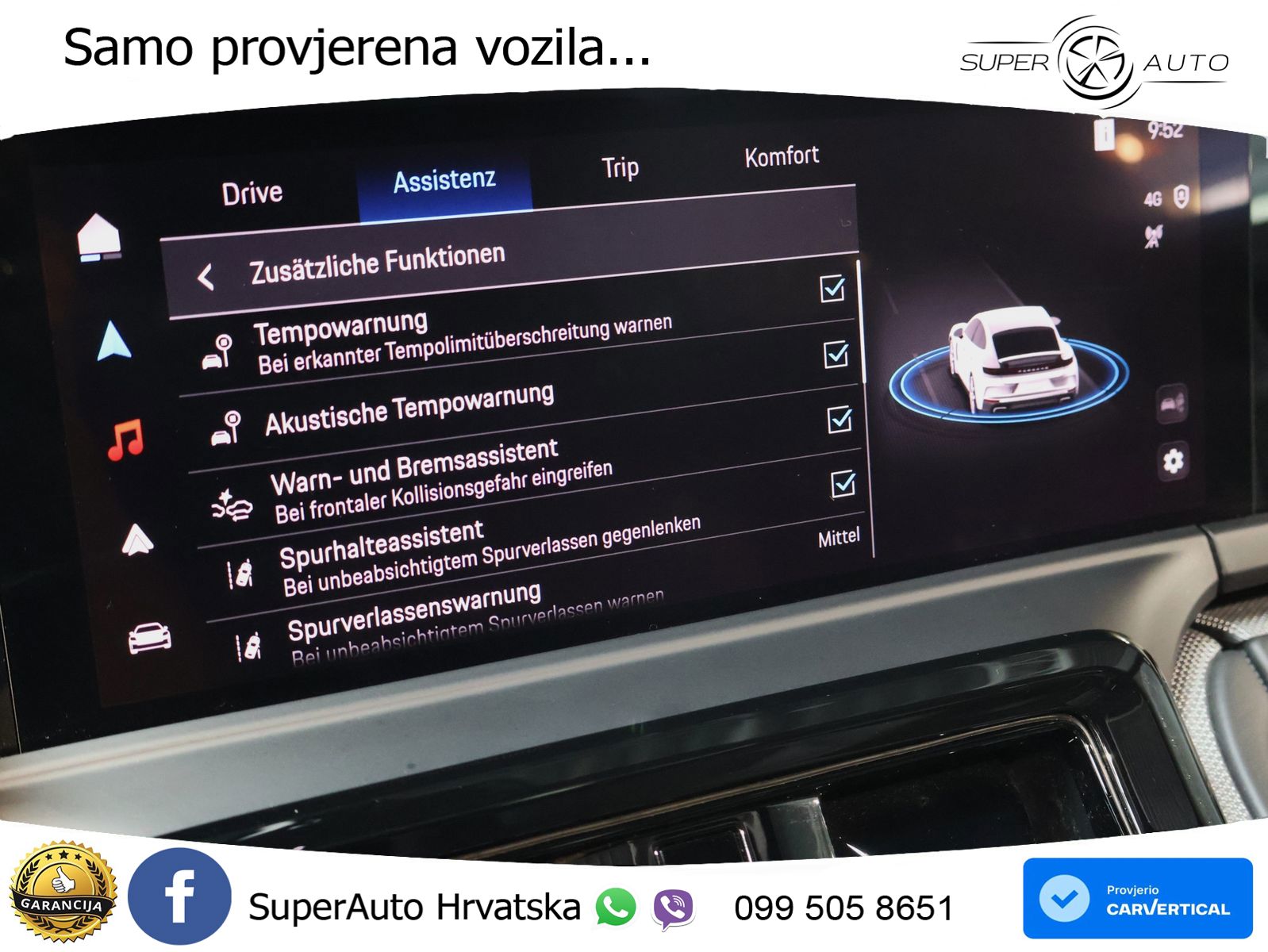 Porsche Panamera 4 2.9 V6 (470 KS) E-Hybrid PDK LED+GR SJED+ACC