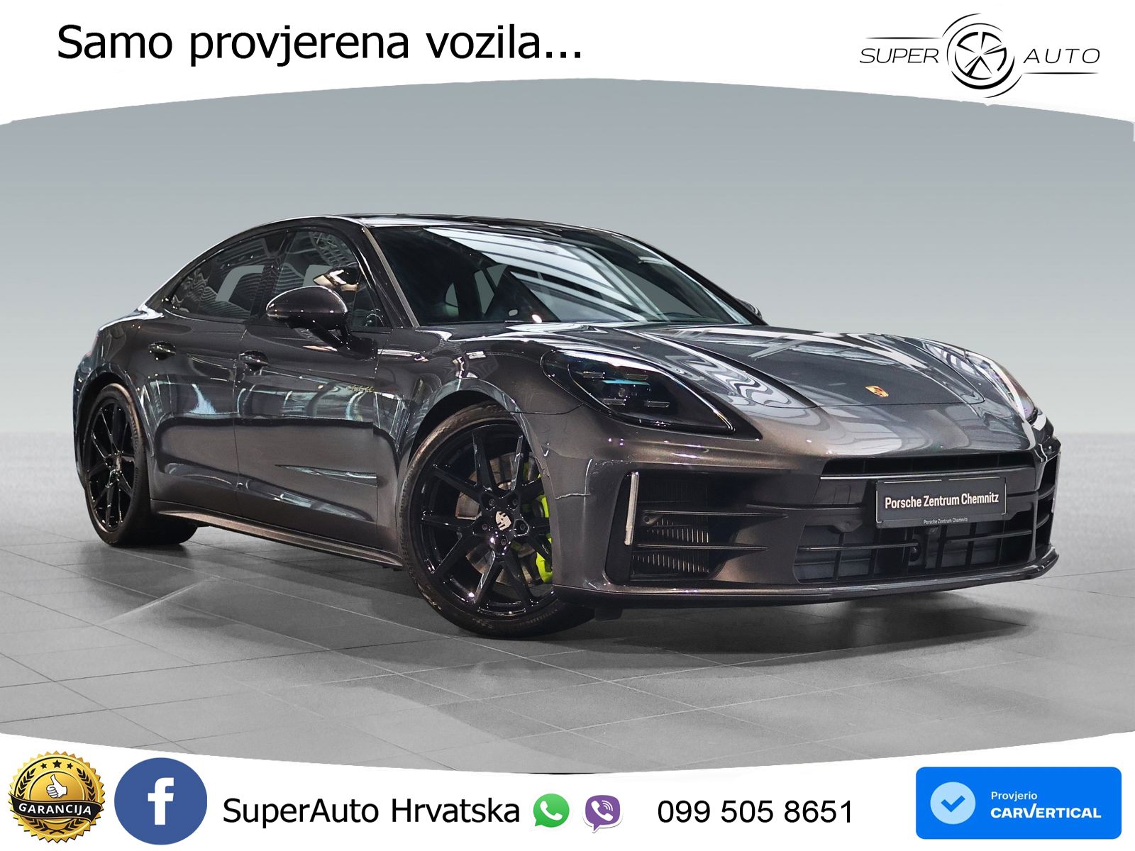 Porsche Panamera 4 2.9 V6 (470 KS) E-Hybrid PDK LED+GR SJED+ACC