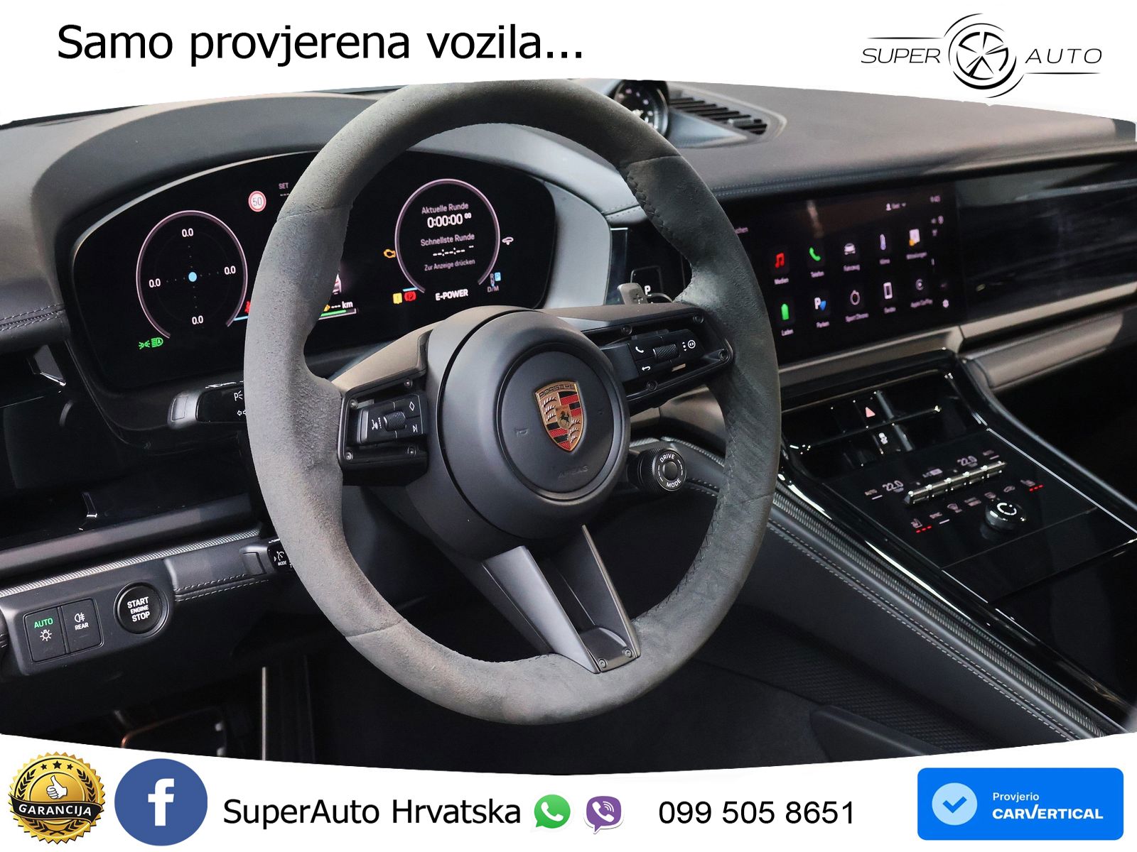 Porsche Panamera 4 2.9 V6 (470 KS) E-Hybrid PDK LED+GR SJED+ACC