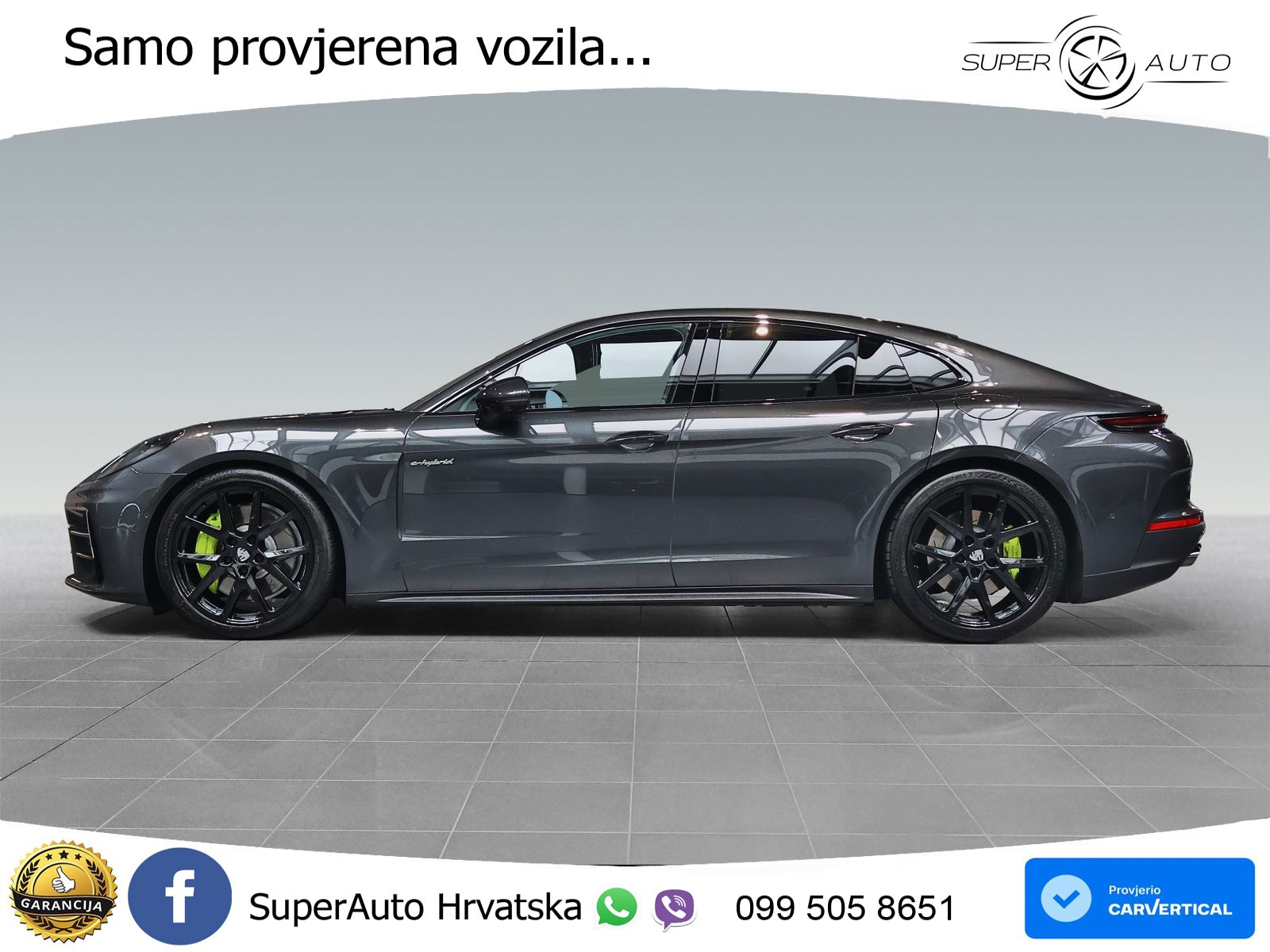 Porsche Panamera 4 2.9 V6 (470 KS) E-Hybrid PDK LED+GR SJED+ACC