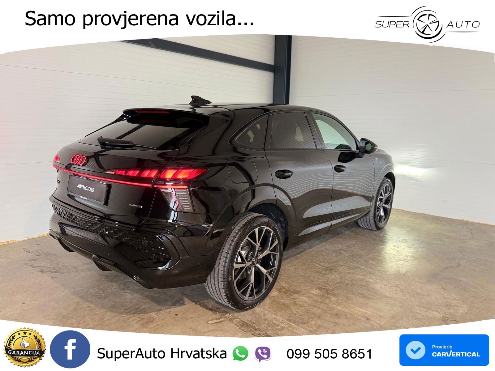 Audi Q3 III Sportback 2.0 TFSI (204 KS) quattro S tronic LED+GR SJED+ACC