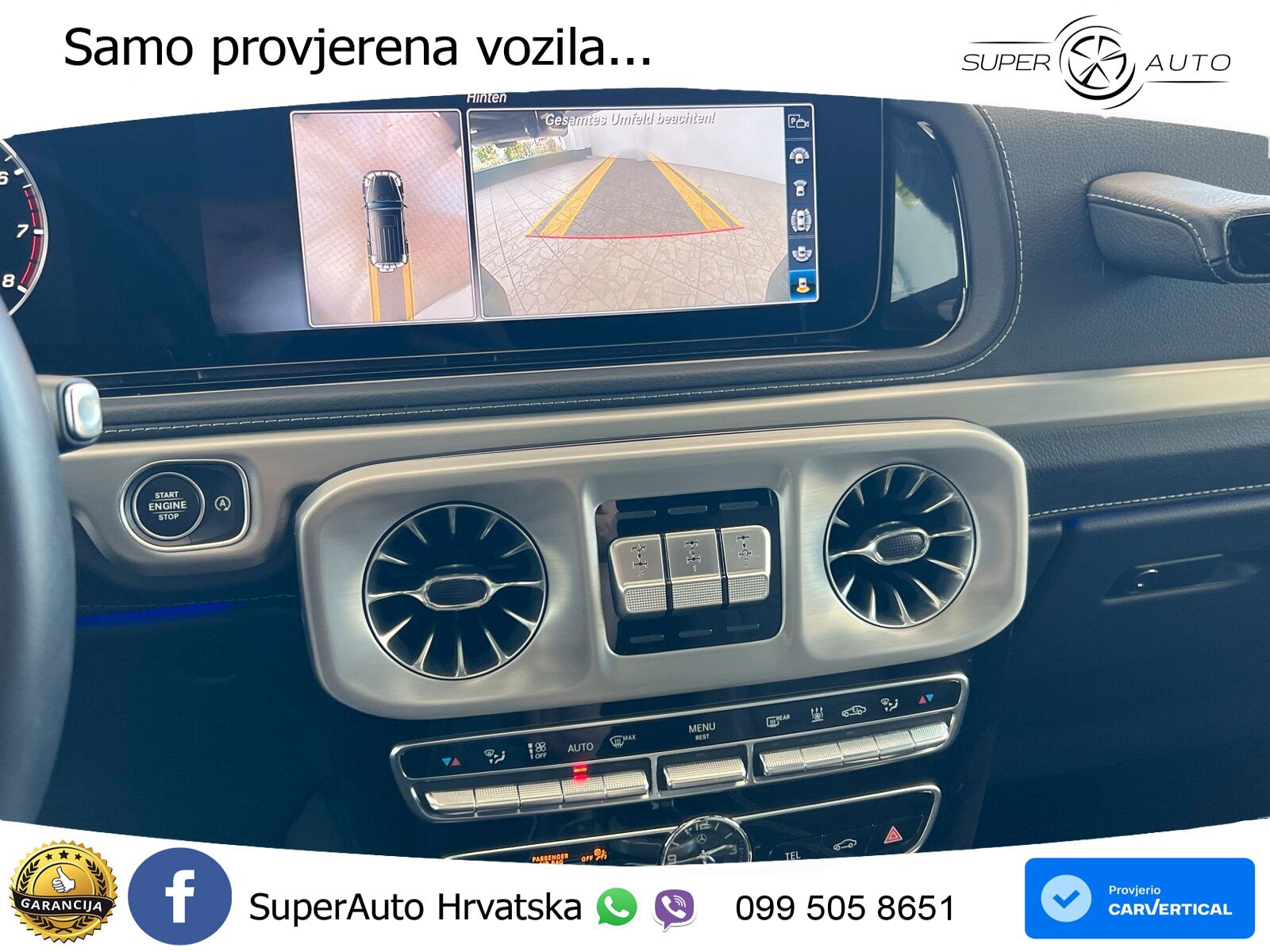 Mercedes G 500 Long V8 (422 KS) 4MATIC 9G-TRONIC Exclusive LED+GR SJED+ACC