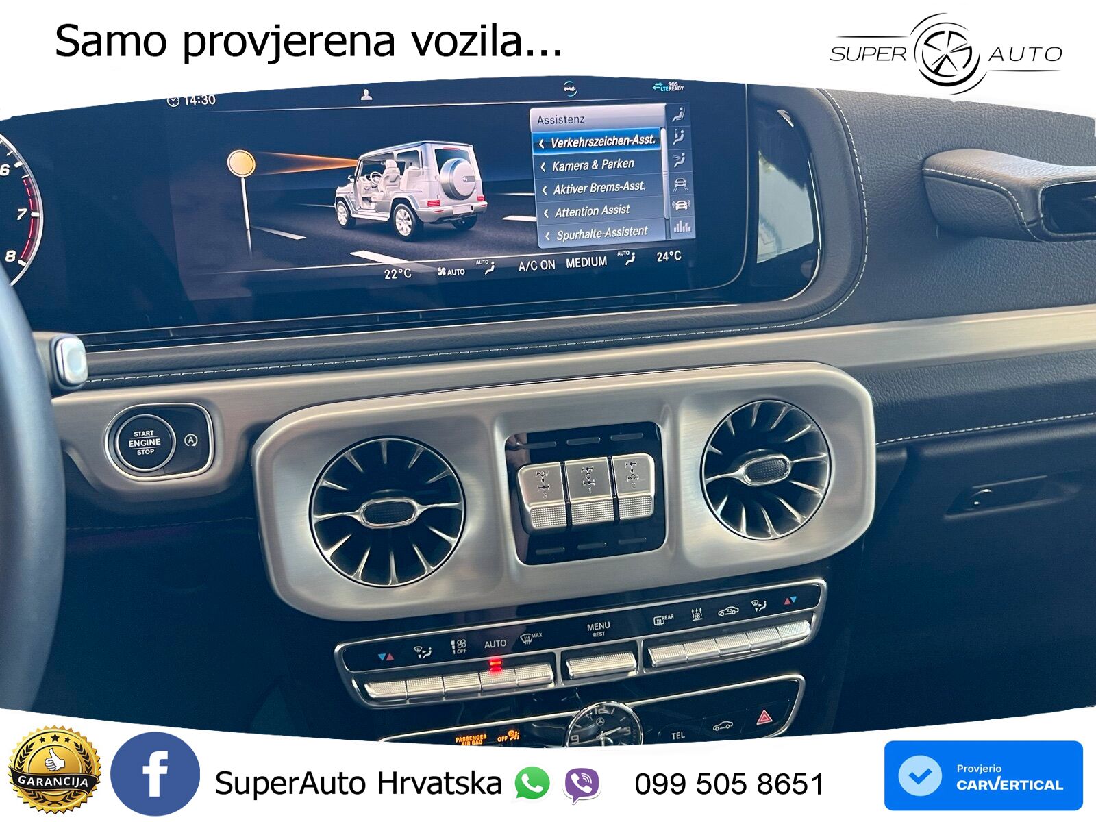 Mercedes G 500 Long V8 (422 KS) 4MATIC 9G-TRONIC Exclusive LED+GR SJED+ACC