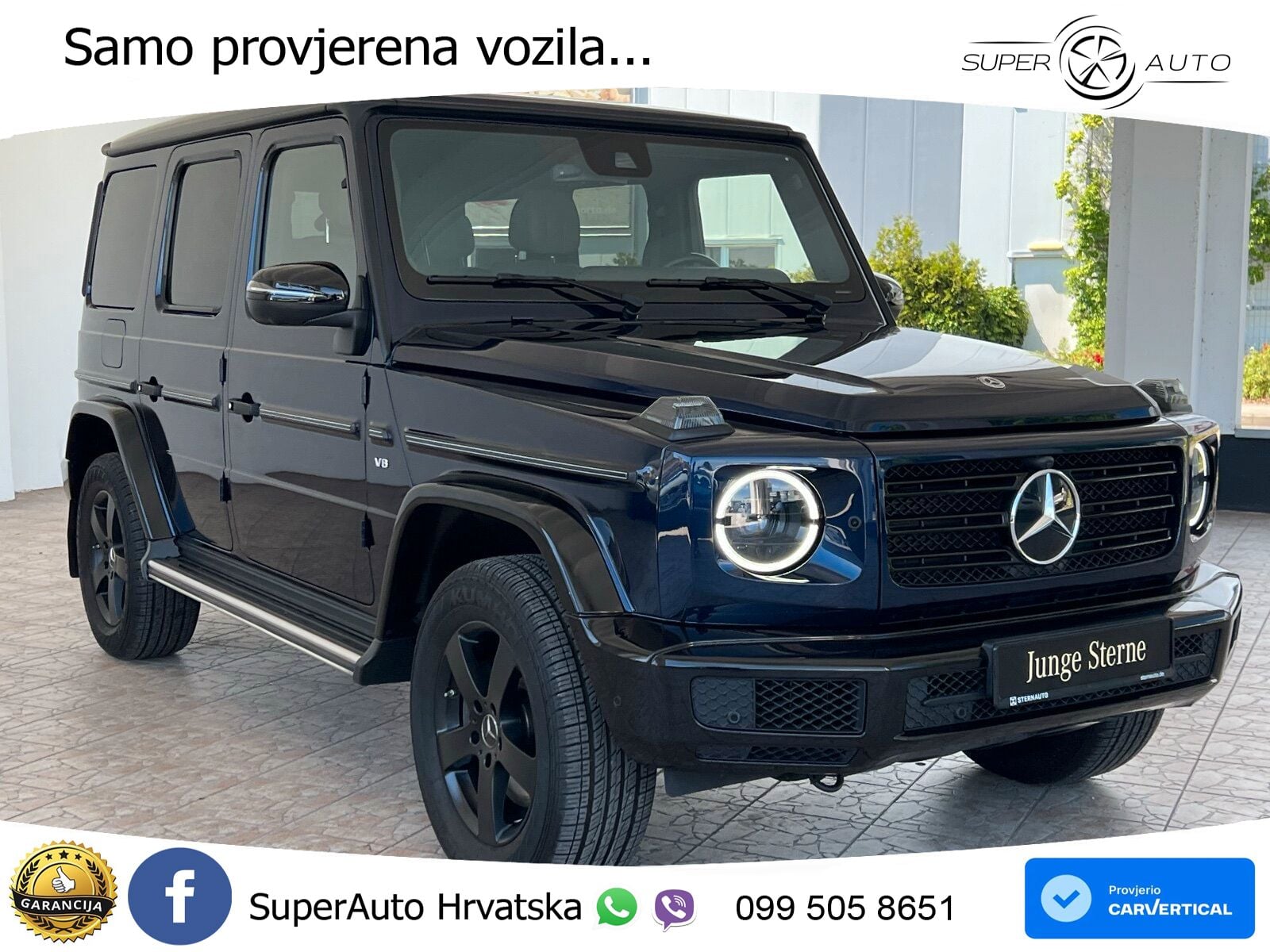 Mercedes G 500 Long V8 (422 KS) 4MATIC 9G-TRONIC Exclusive LED+GR SJED+ACC