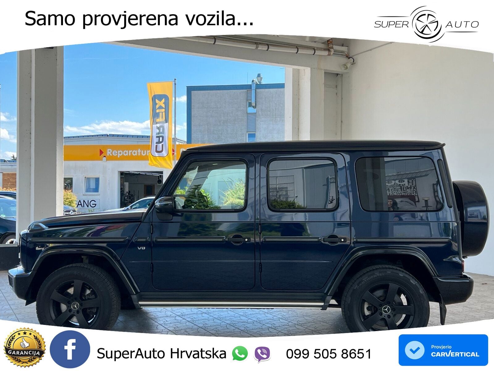 Mercedes G 500 Long V8 (422 KS) 4MATIC 9G-TRONIC Exclusive LED+GR SJED+ACC