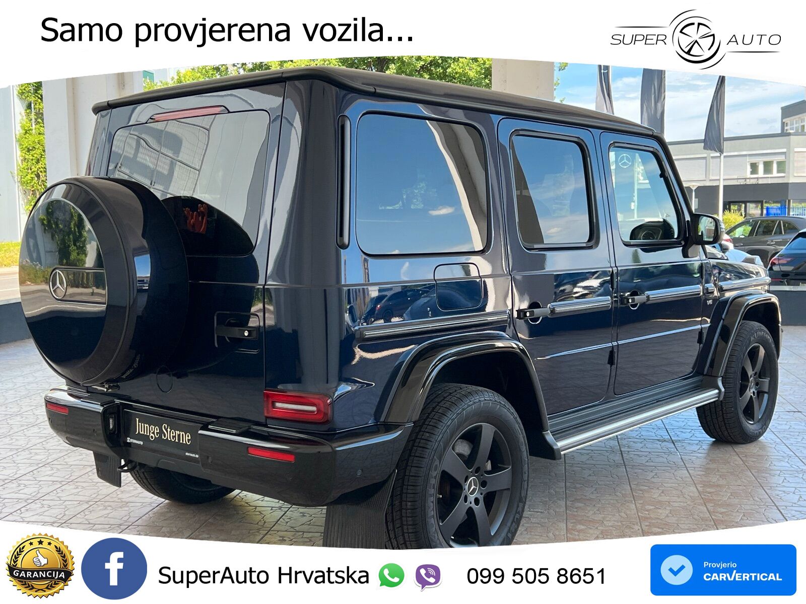 Mercedes G 500 Long V8 (422 KS) 4MATIC 9G-TRONIC Exclusive LED+GR SJED+ACC