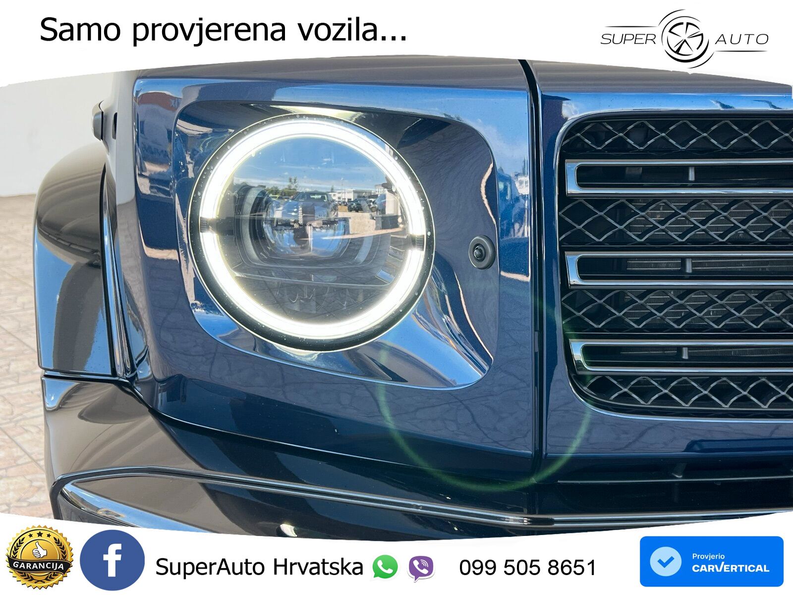 Mercedes G 500 Long V8 (422 KS) 4MATIC 9G-TRONIC Exclusive LED+GR SJED+ACC