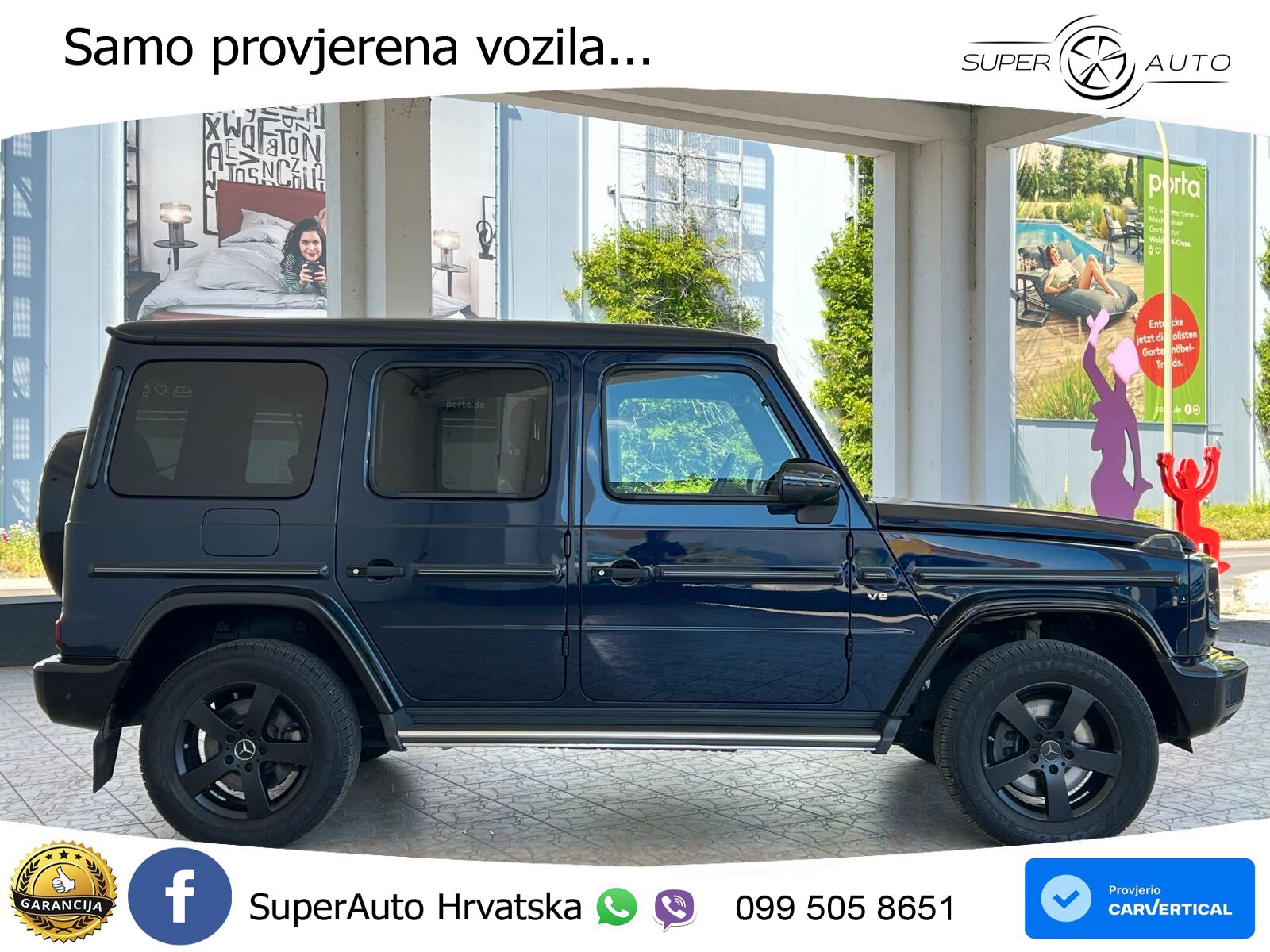 Mercedes G 500 Long V8 (422 KS) 4MATIC 9G-TRONIC Exclusive LED+GR SJED+ACC