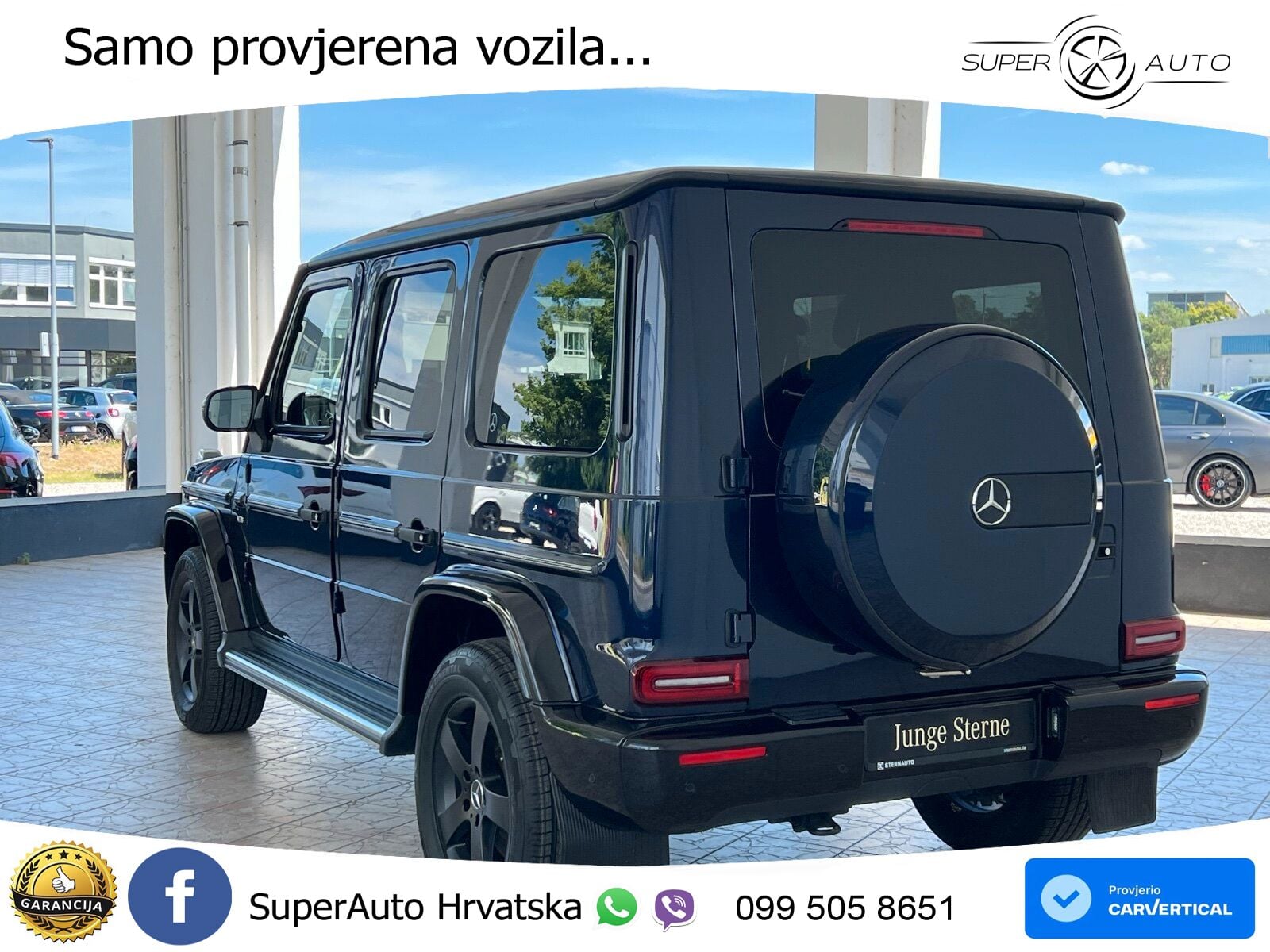 Mercedes G 500 Long V8 (422 KS) 4MATIC 9G-TRONIC Exclusive LED+GR SJED+ACC