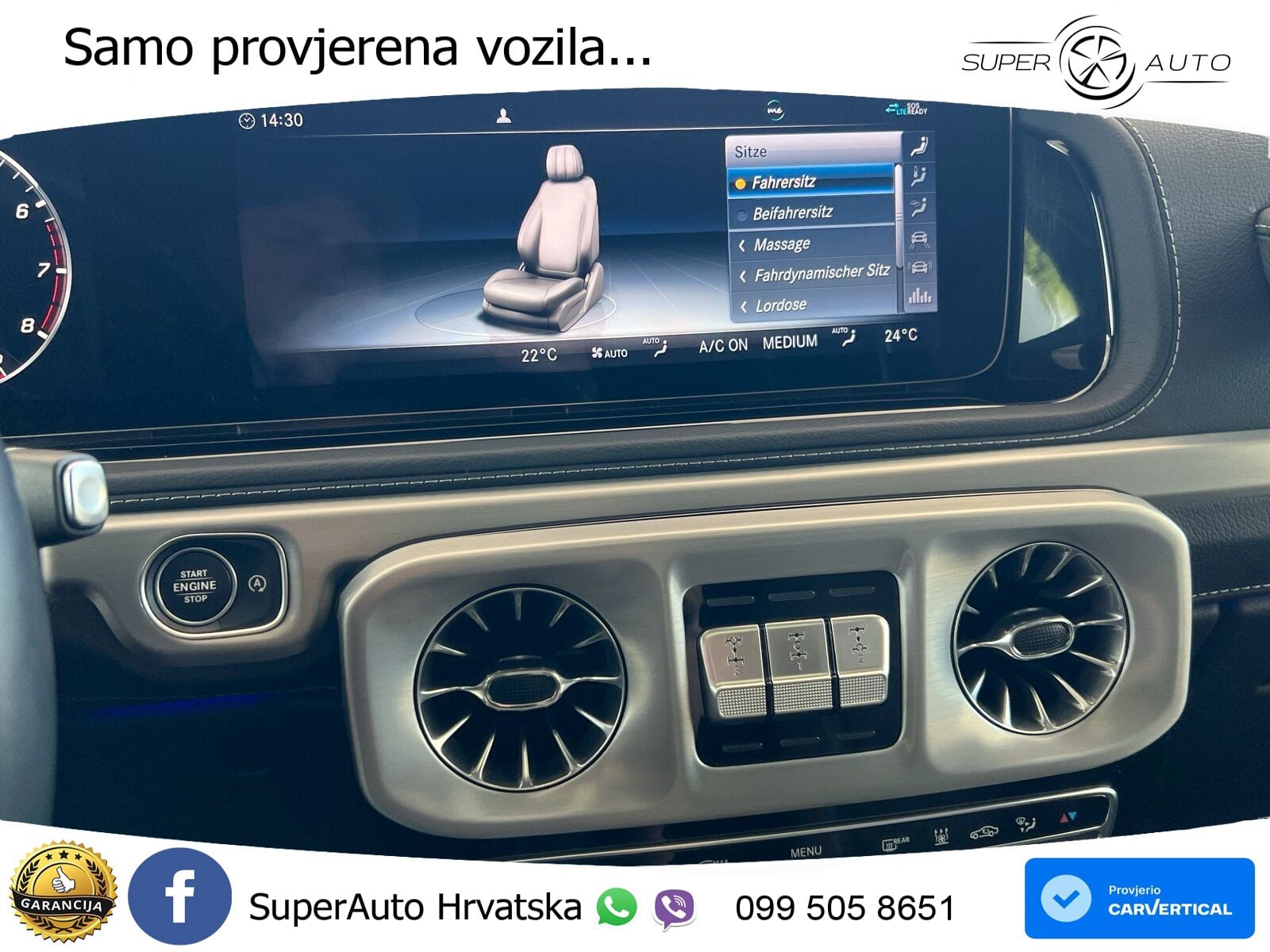 Mercedes G 500 Long V8 (422 KS) 4MATIC 9G-TRONIC Exclusive LED+GR SJED+ACC