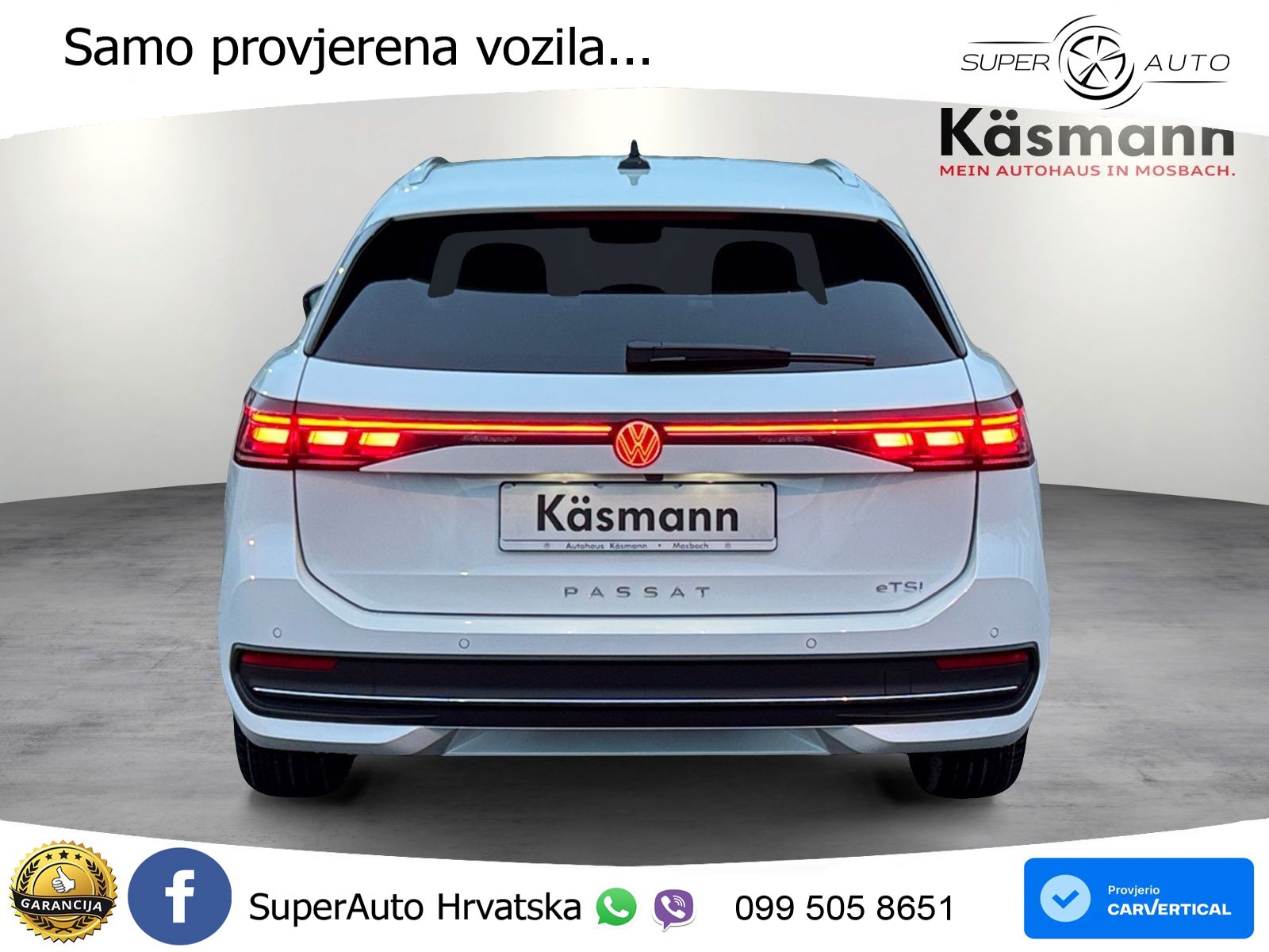 Volkswagen Passat Variant 1.5 eTSI (150 KS) DSG Business LED+GR SJED+ACC