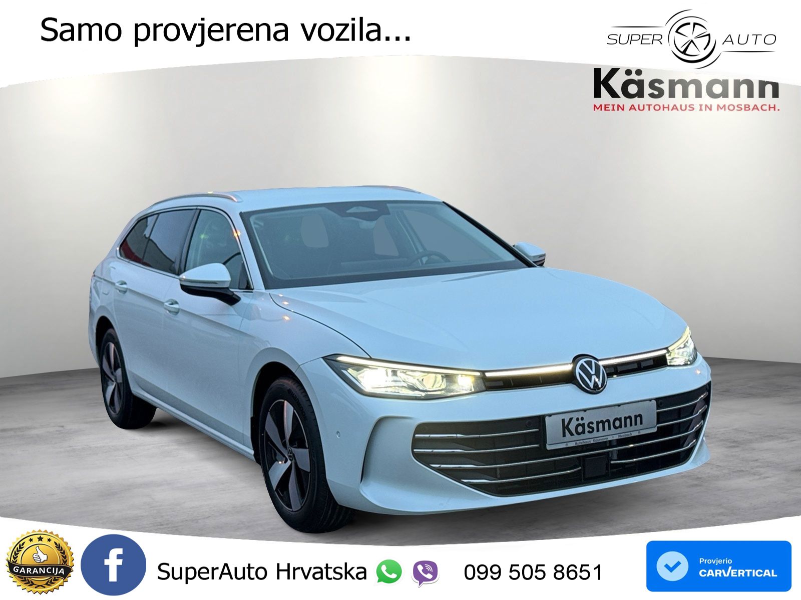 Volkswagen Passat Variant 1.5 eTSI (150 KS) DSG Business LED+GR SJED+ACC