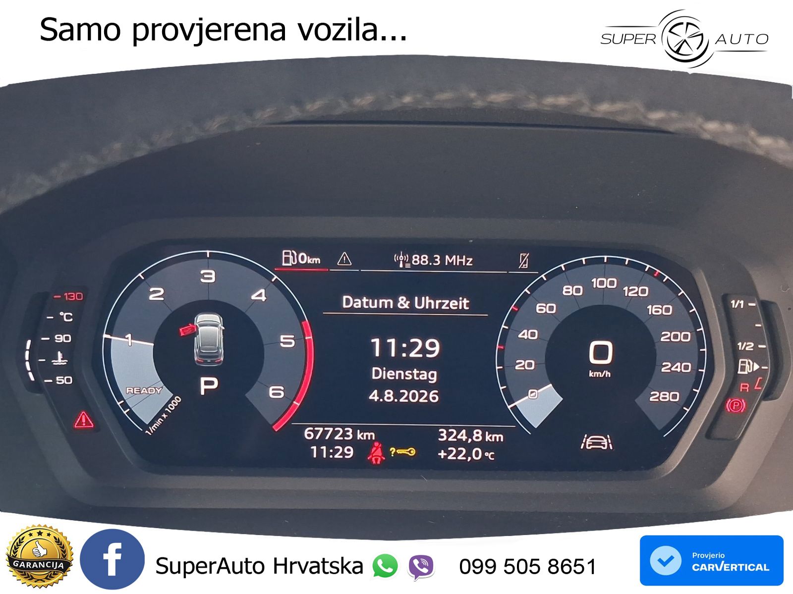 Audi A3 30 TDI (116 KS) S tronic