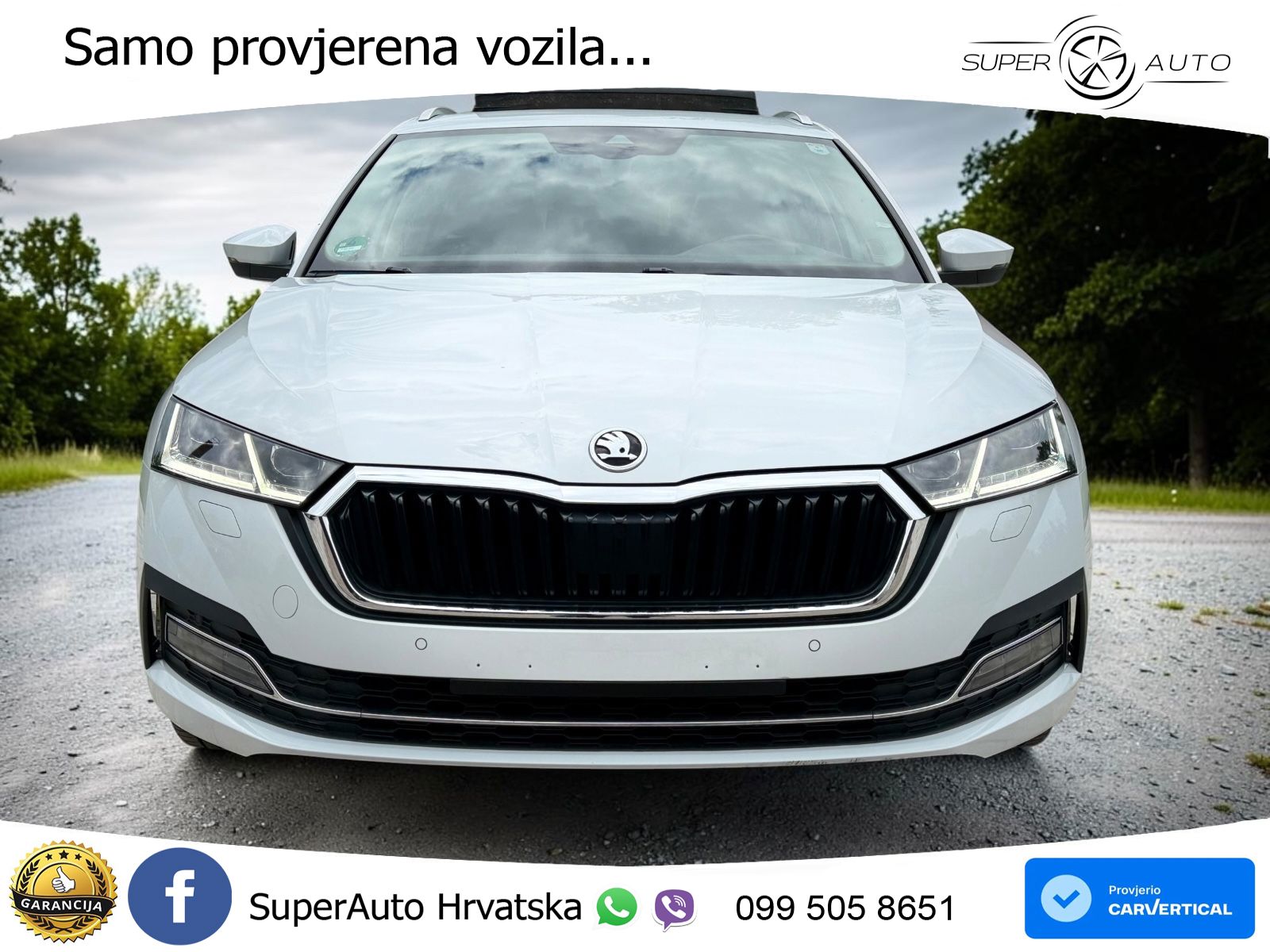 Škoda Octavia Combi 2.0 TDI (150 KS) DSG LED+GR SJED+ACC