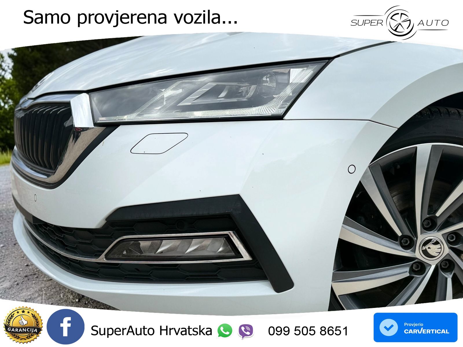 Škoda Octavia Combi 2.0 TDI (150 KS) DSG LED+GR SJED+ACC