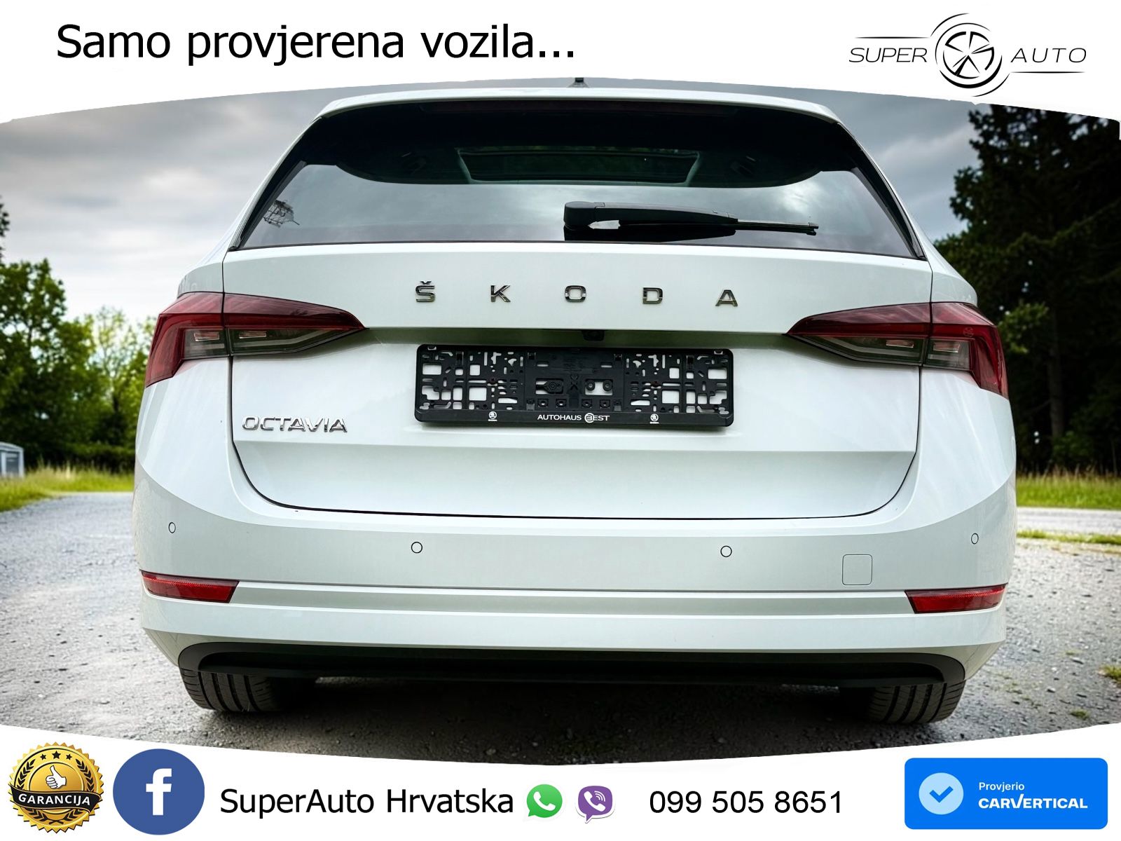 Škoda Octavia Combi 2.0 TDI (150 KS) DSG LED+GR SJED+ACC