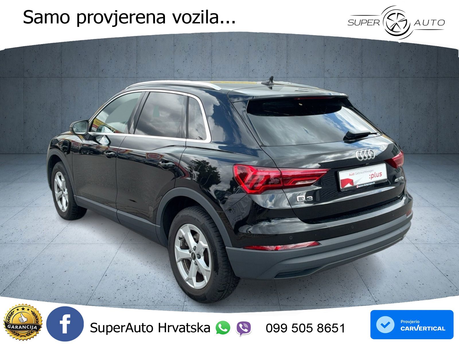 Audi Q3 45 TFSIe (245 KS) S tronic LED+GR SJED+ACC