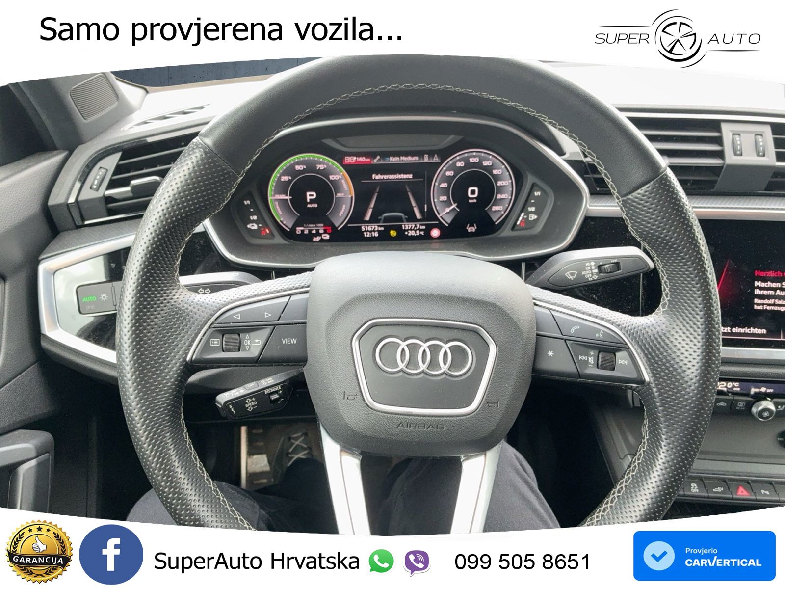 Audi Q3 45 TFSIe (245 KS) S tronic LED+GR SJED+ACC