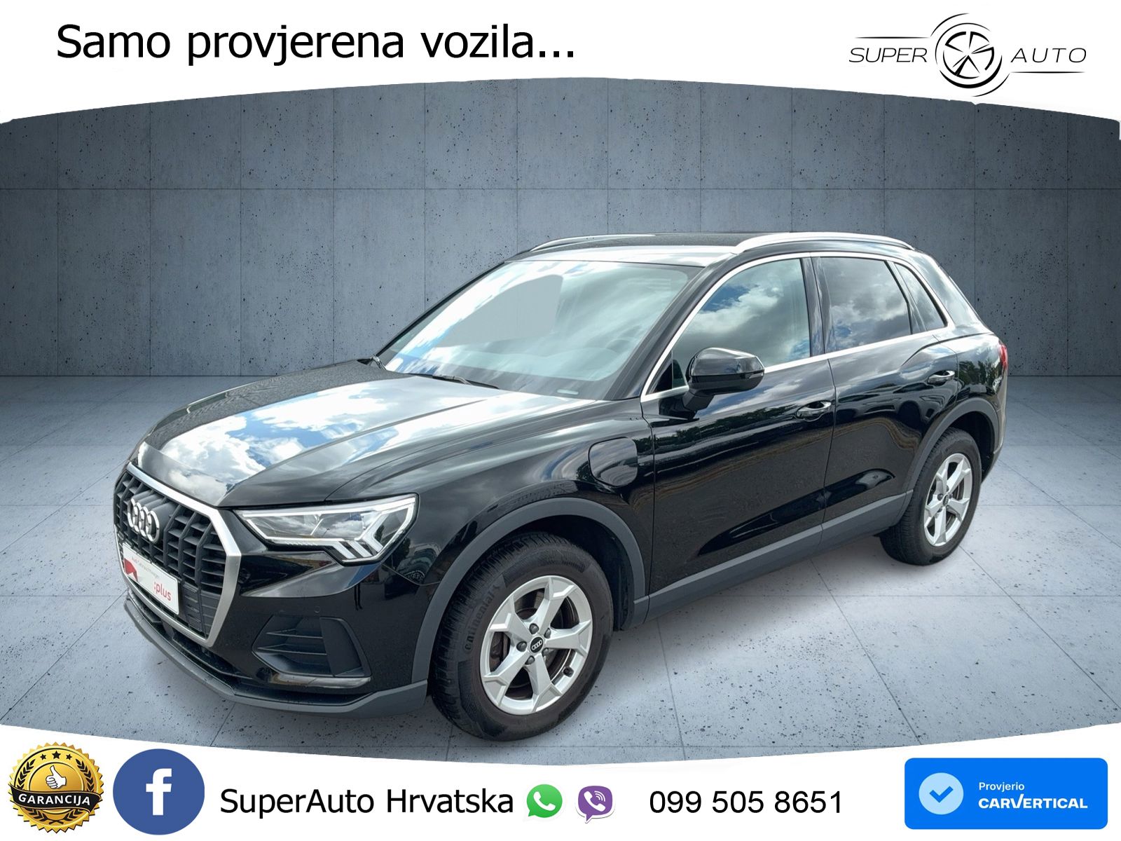 Audi Q3 45 TFSIe (245 KS) S tronic LED+GR SJED+ACC