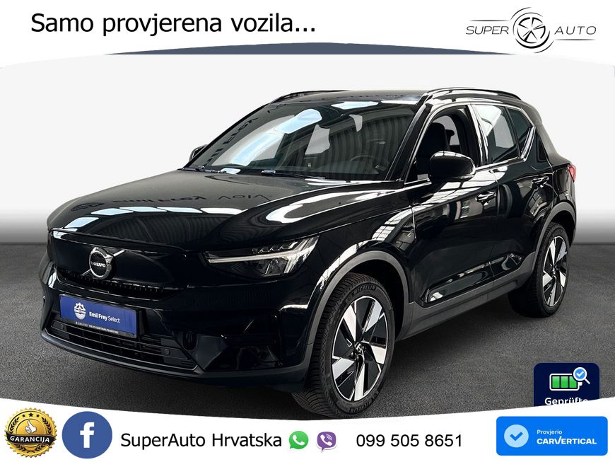 Volvo XC40 Recharge 82 kWh Twin Motor 408 KS AWD LED+GR SJED+ACC