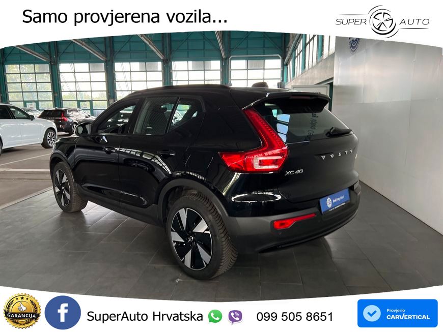 Volvo XC40 Recharge 82 kWh Twin Motor 408 KS AWD LED+GR SJED+ACC