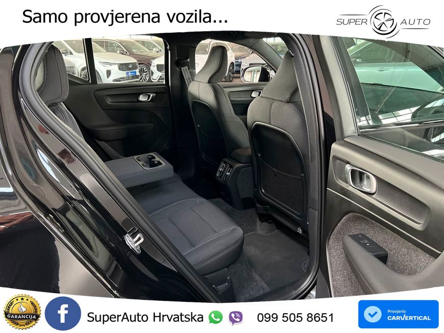 Volvo XC40 Recharge 82 kWh Twin Motor 408 KS AWD LED+GR SJED+ACC